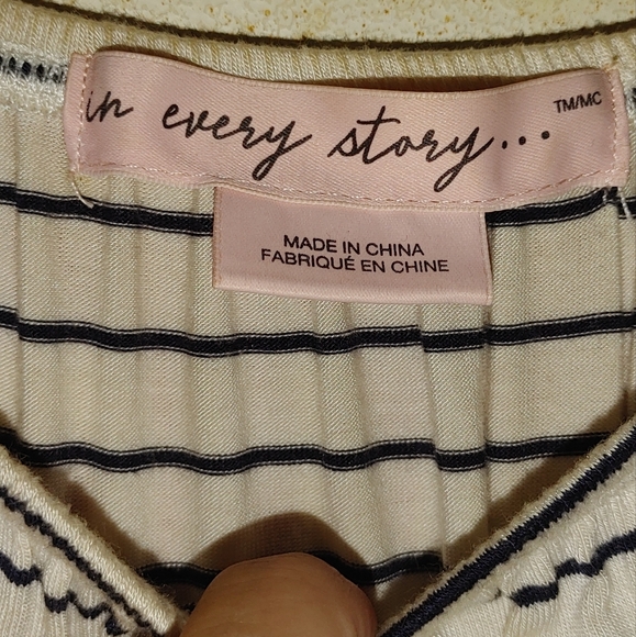 Long striped top - Picture 6 of 7